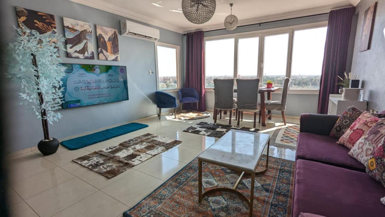 Nile Pyramidal View Apartment Kairo Exteriör bild